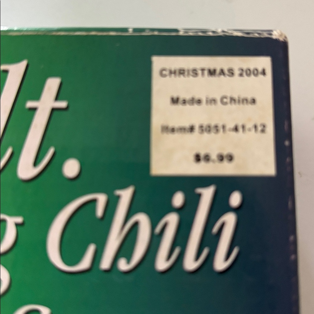 Vintage 2004 50 light Hanging Chili Pepper Swag - Picture 3 of 4
